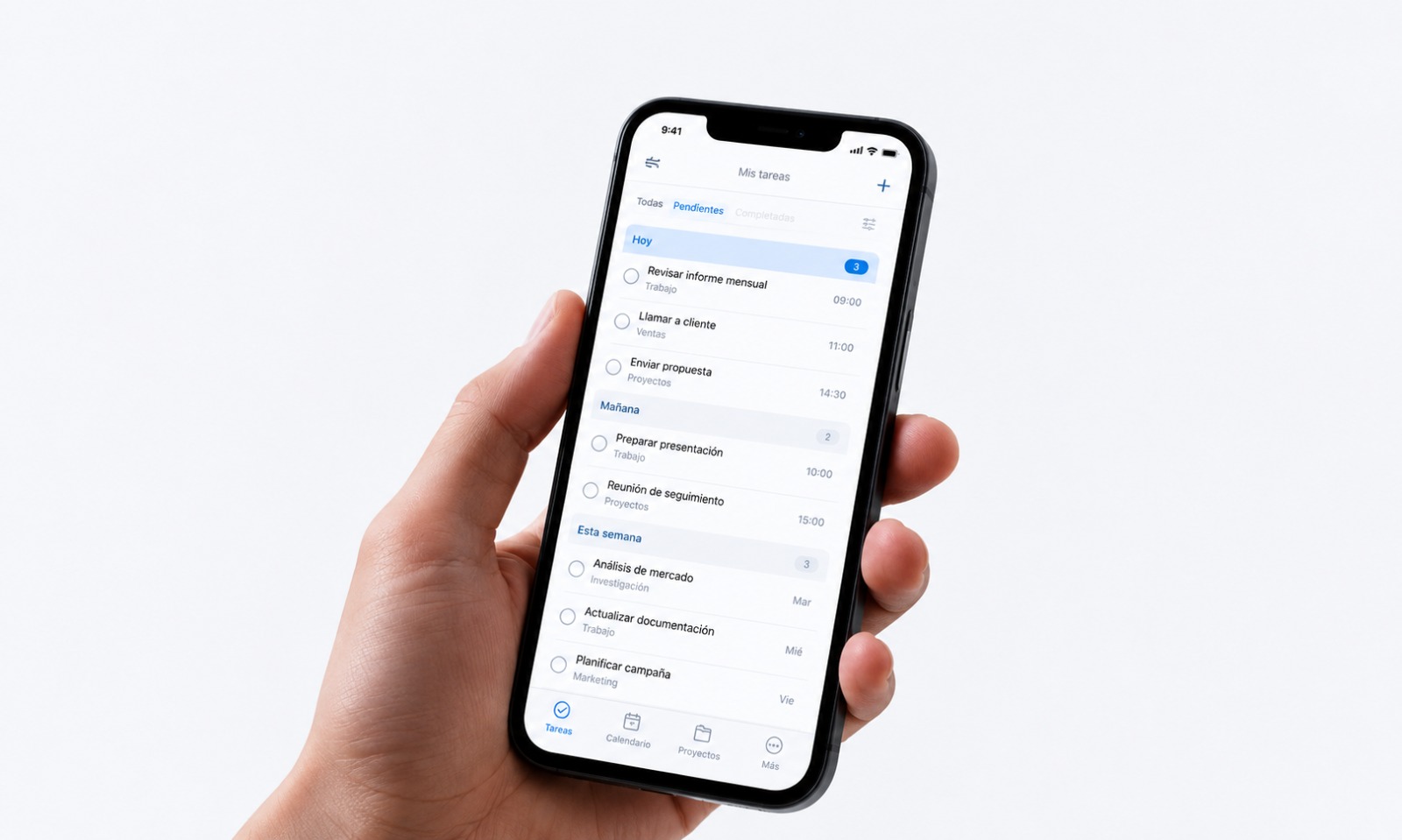 Aplicación móvil de captura para personal en campo